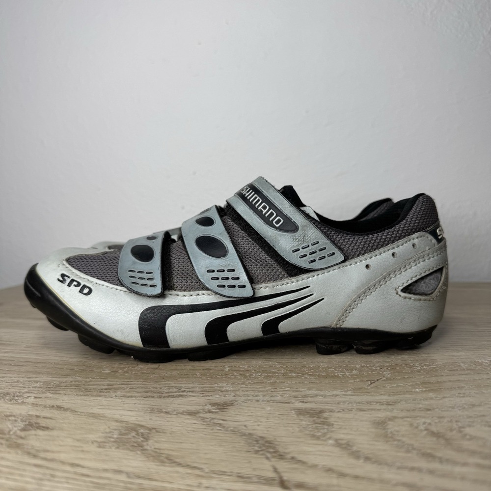 Shimano SH-M 120WA Gray Mountain Cycling Shoes Mens‎ US 7 EU 40 w/SM-SH51 Cleats